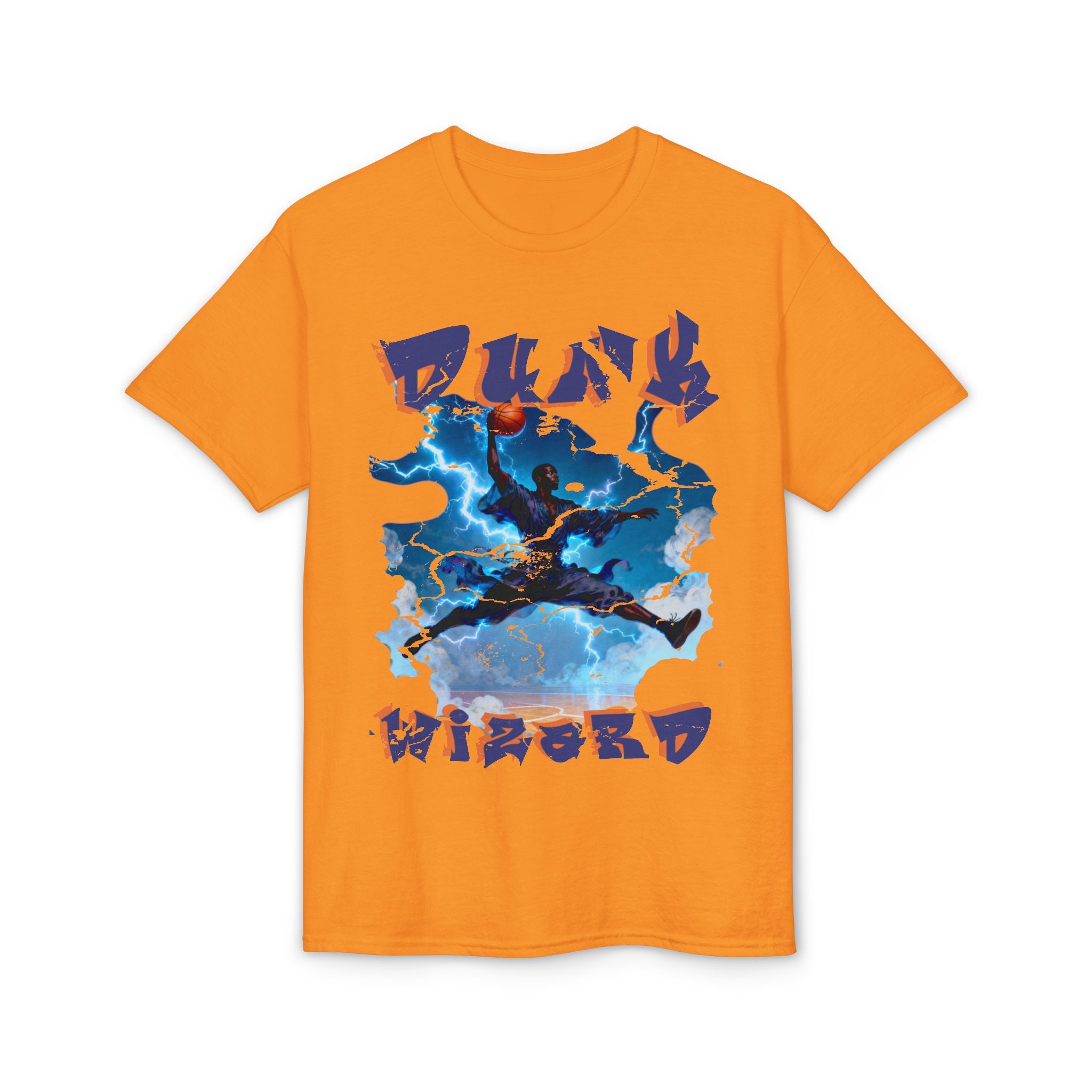 Thunderstorm Jump Graphic T-Shirt — "Pure Wired" Urban Athletic Tee