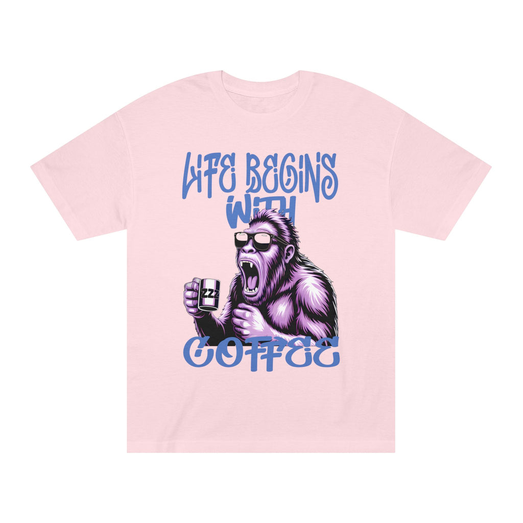Coffee Ape — "Life Begins With Coffee"