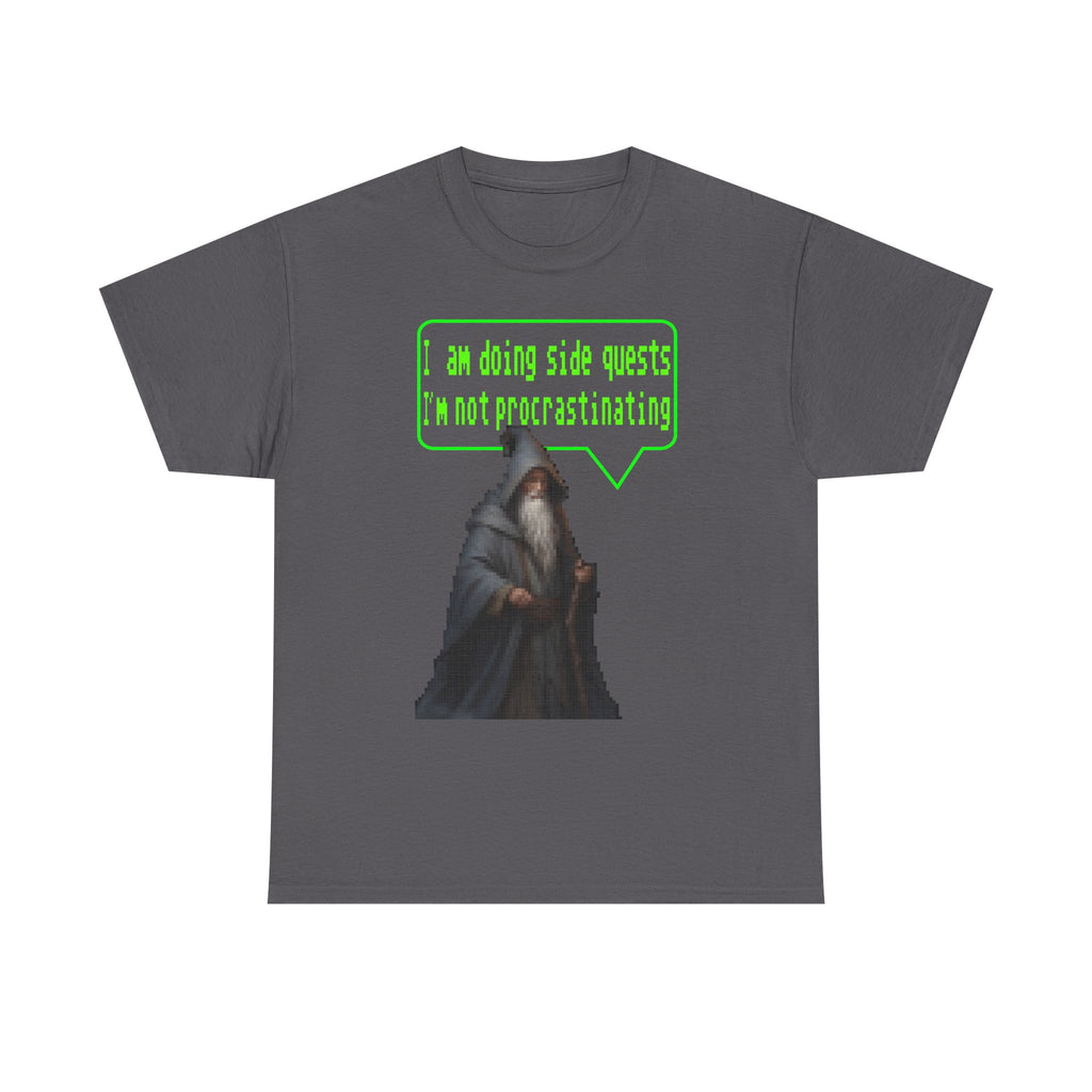 Gandalf "Doing Side Quests, Not Procrastinating" Graphic Tee