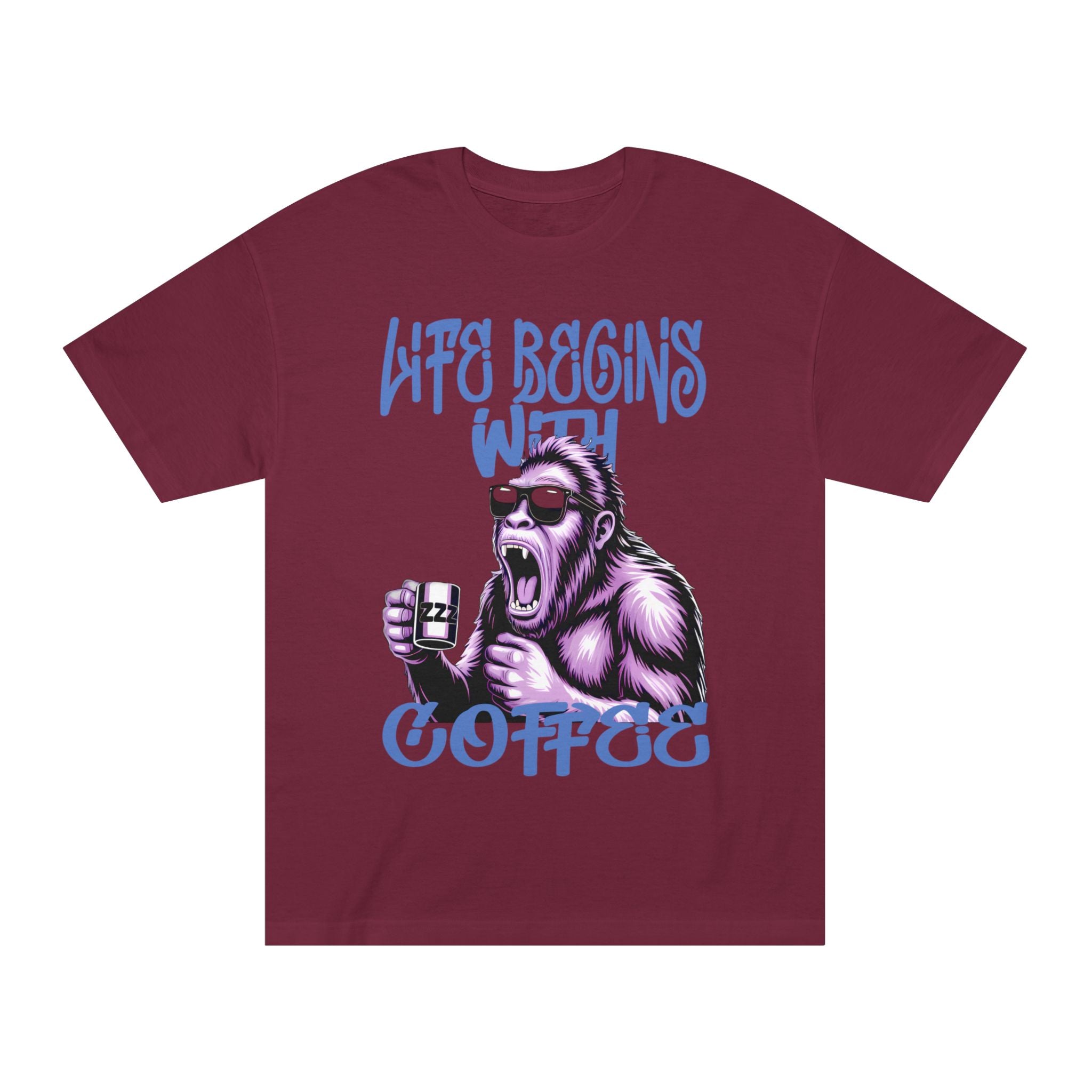 Coffee Ape — "Life Begins With Coffee"