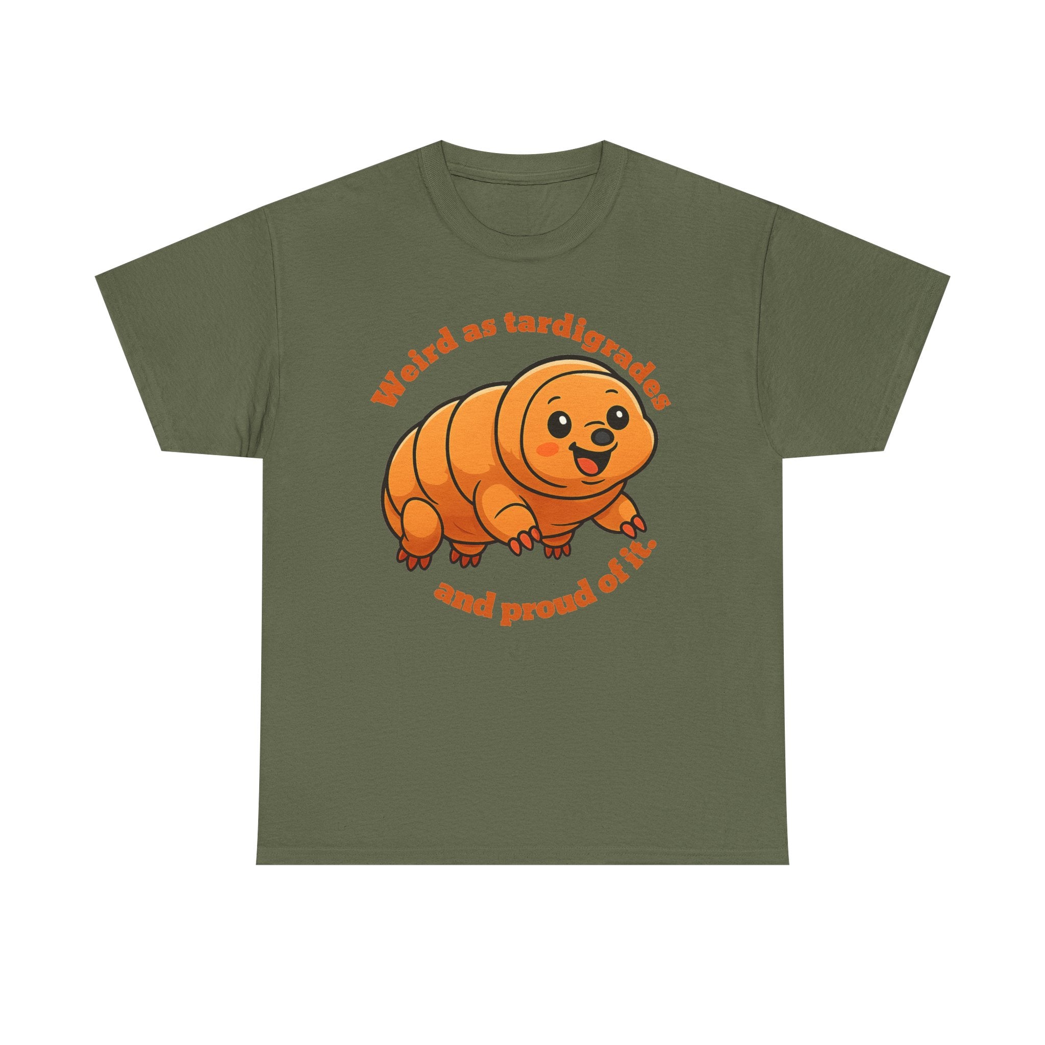 Tardigrade Tee — "Weird as tardigrades and proud of it" Cute Micro-Animal Shirt