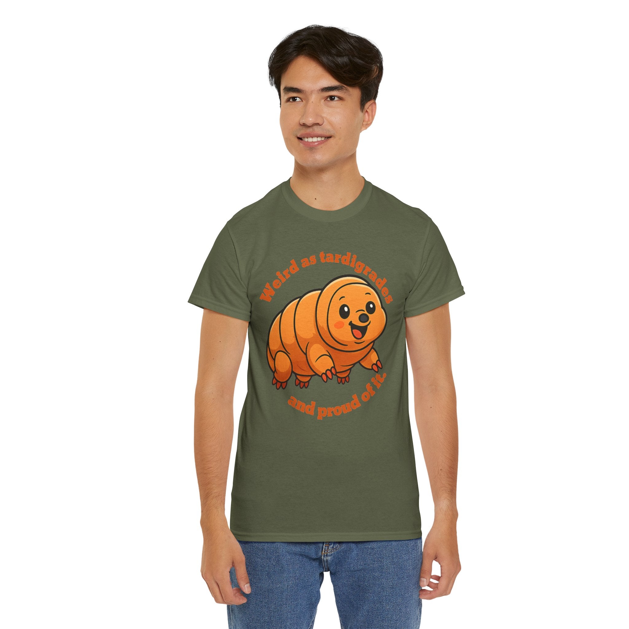 Tardigrade Tee — "Weird as tardigrades and proud of it" Cute Micro-Animal Shirt
