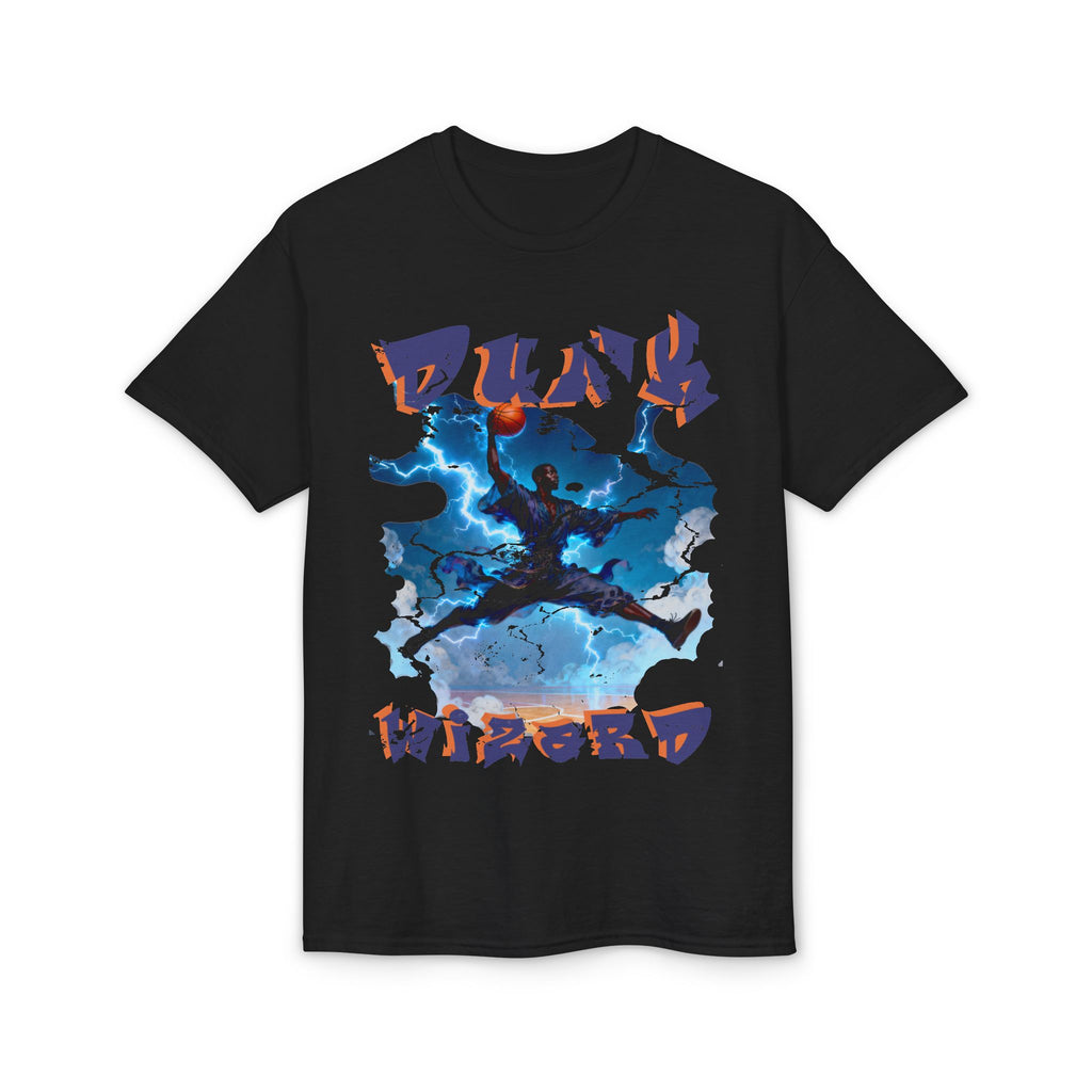 Thunderstorm Jump Graphic T-Shirt — "Pure Wired" Urban Athletic Tee