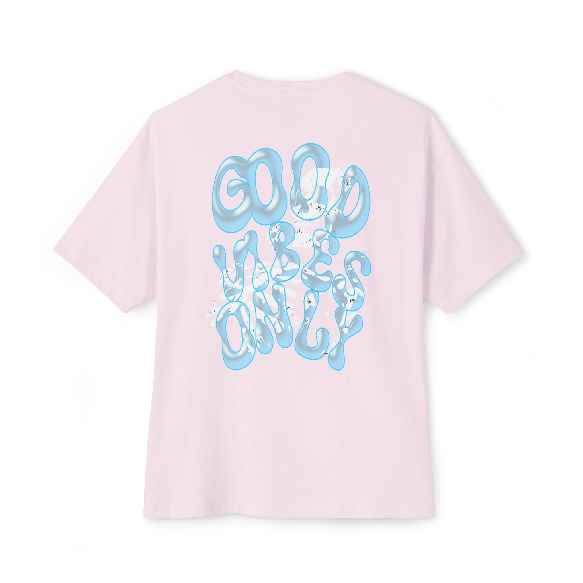 Good Vibes Only Boxy Tee — Oversized Graphic
