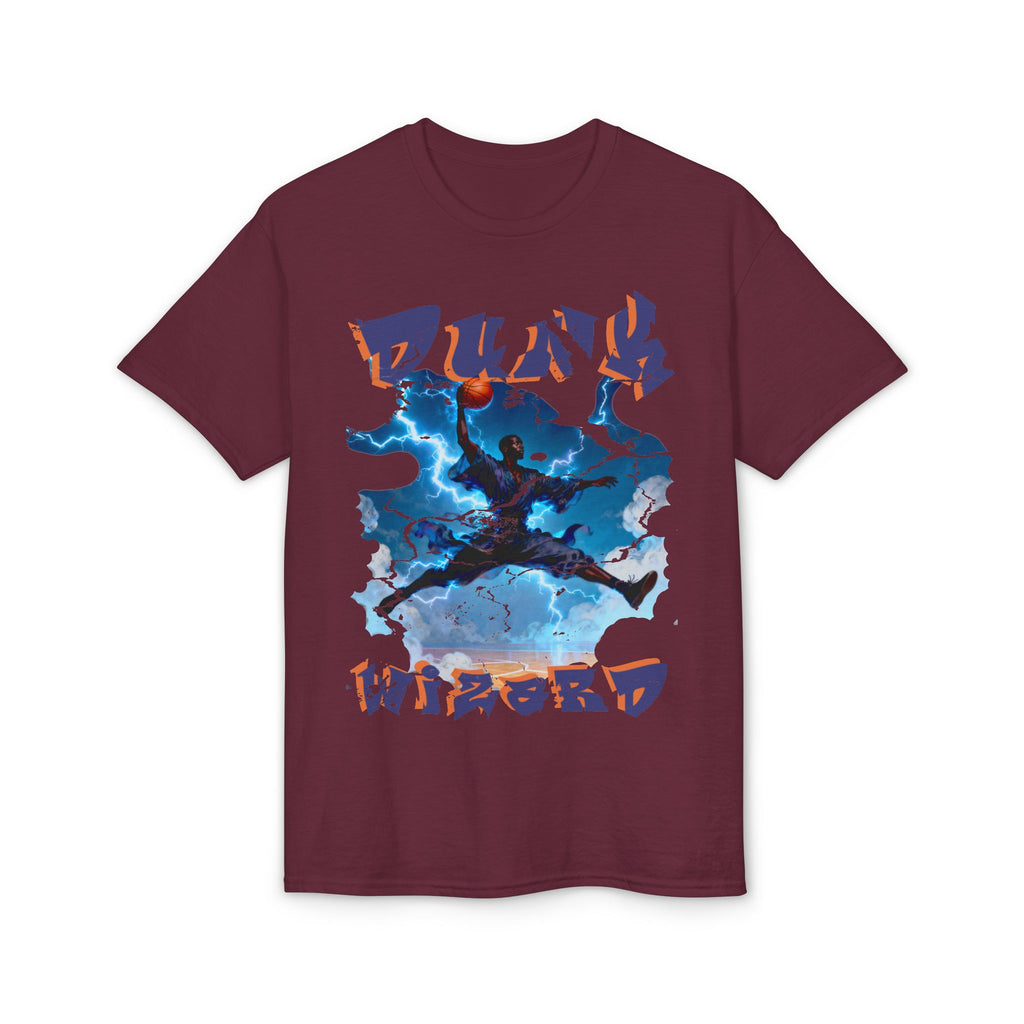 Thunderstorm Jump Graphic T-Shirt — "Pure Wired" Urban Athletic Tee