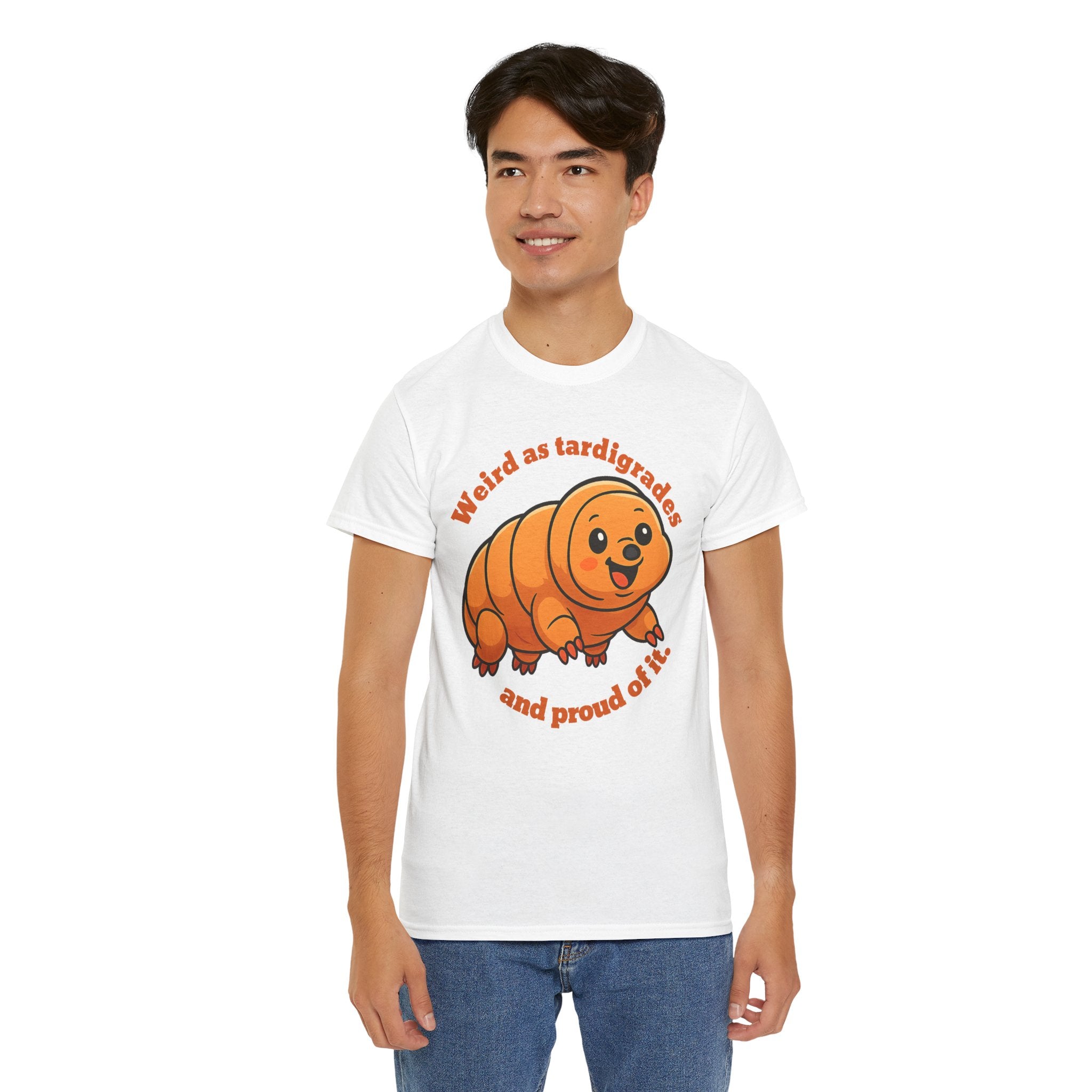 Tardigrade Tee — "Weird as tardigrades and proud of it" Cute Micro-Animal Shirt