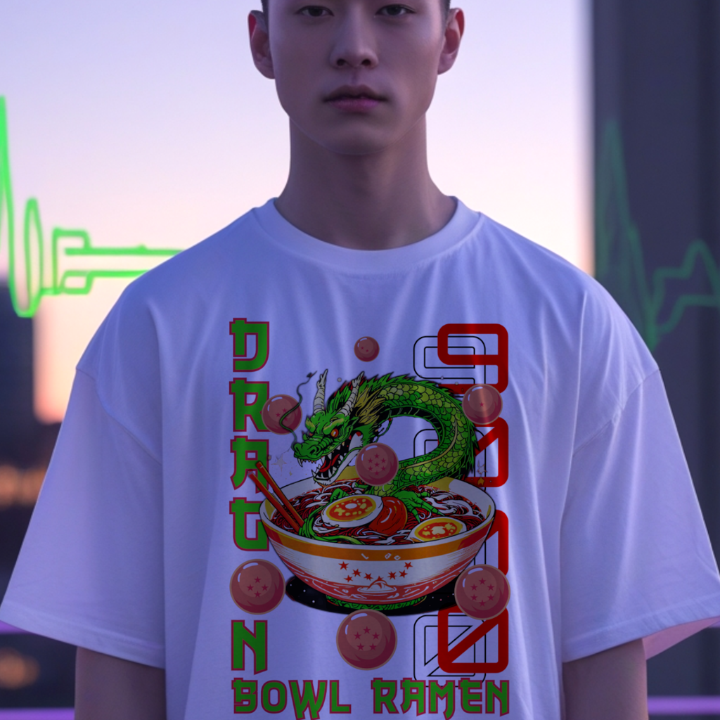 Ramen Dragon Tee — Bowl Ramen Graphic tee
