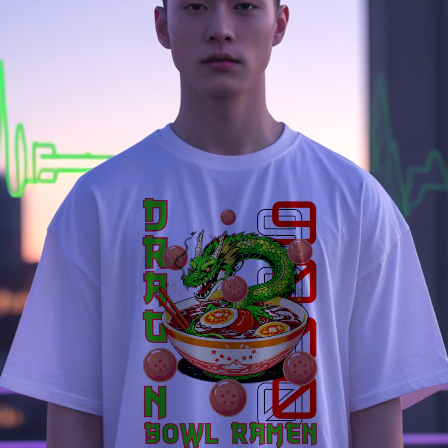 Ramen Dragon Tee — Bowl Ramen Graphic tee