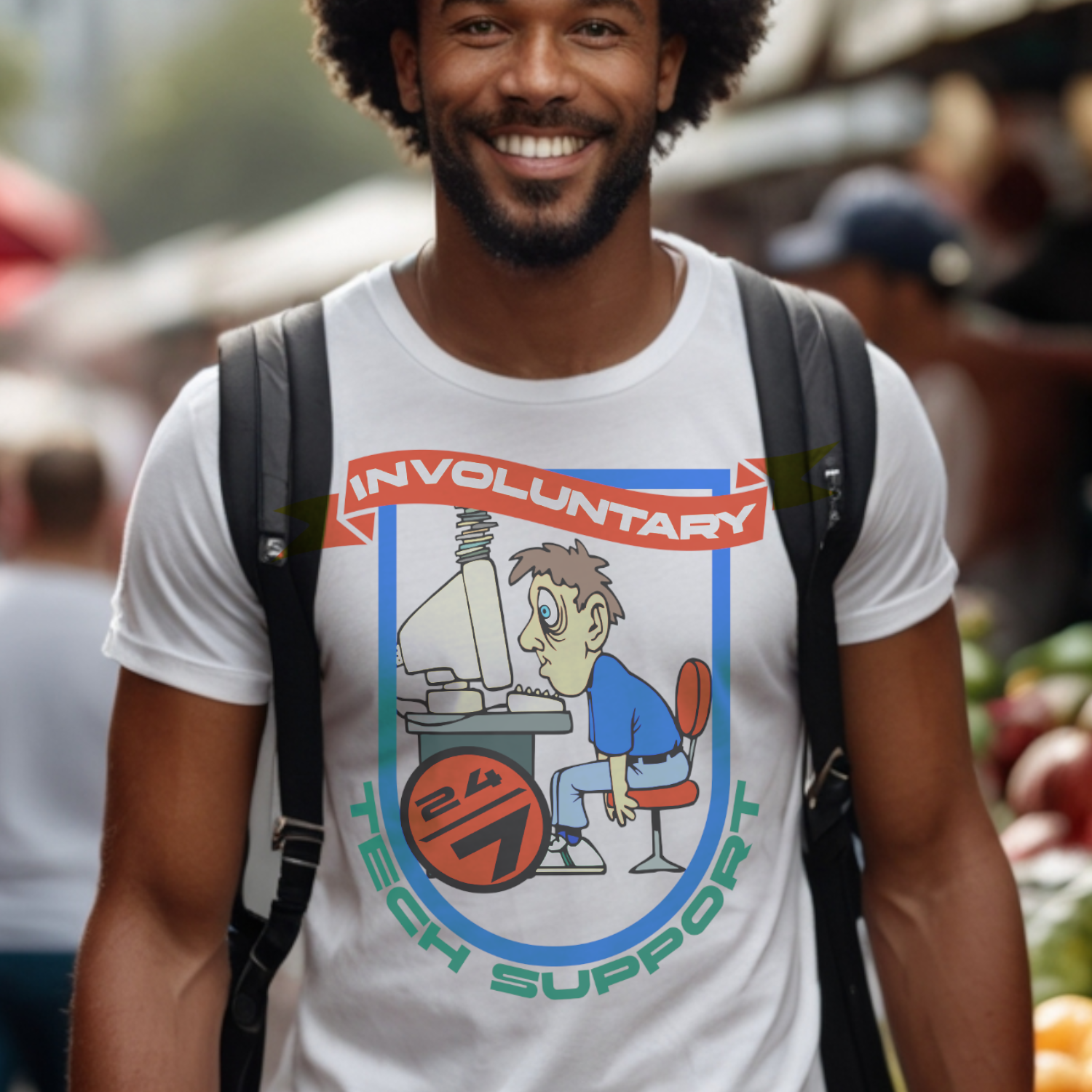 Involuntary Tech Support T-Shirt