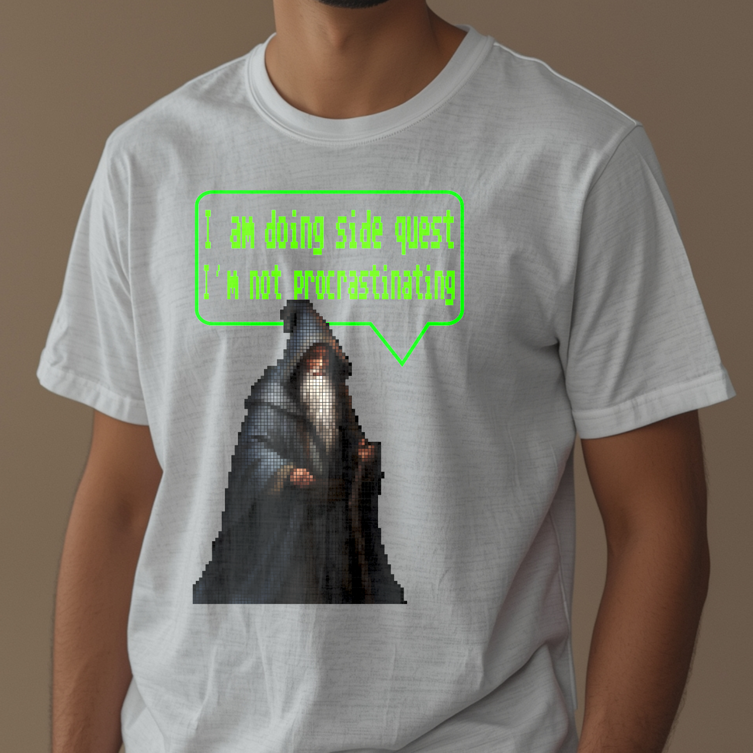 Gandalf "Doing Side Quests, Not Procrastinating" Graphic Tee