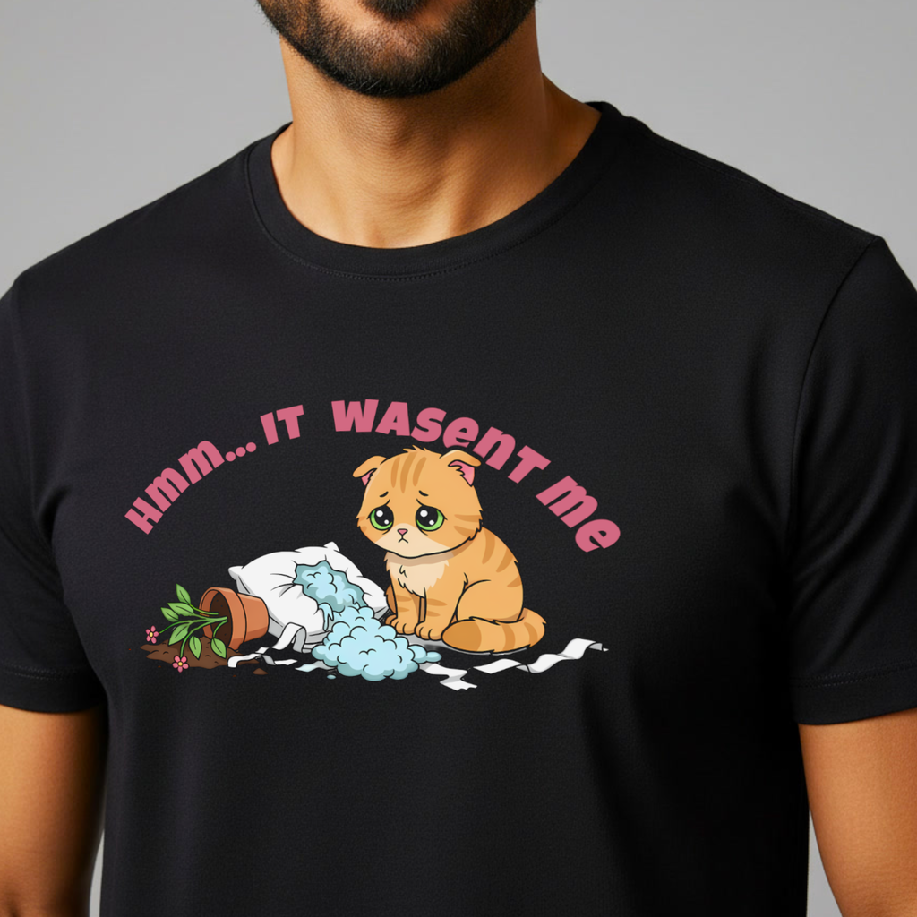 Pug “Hmm… It Wasn’t Me” T‑Shirt