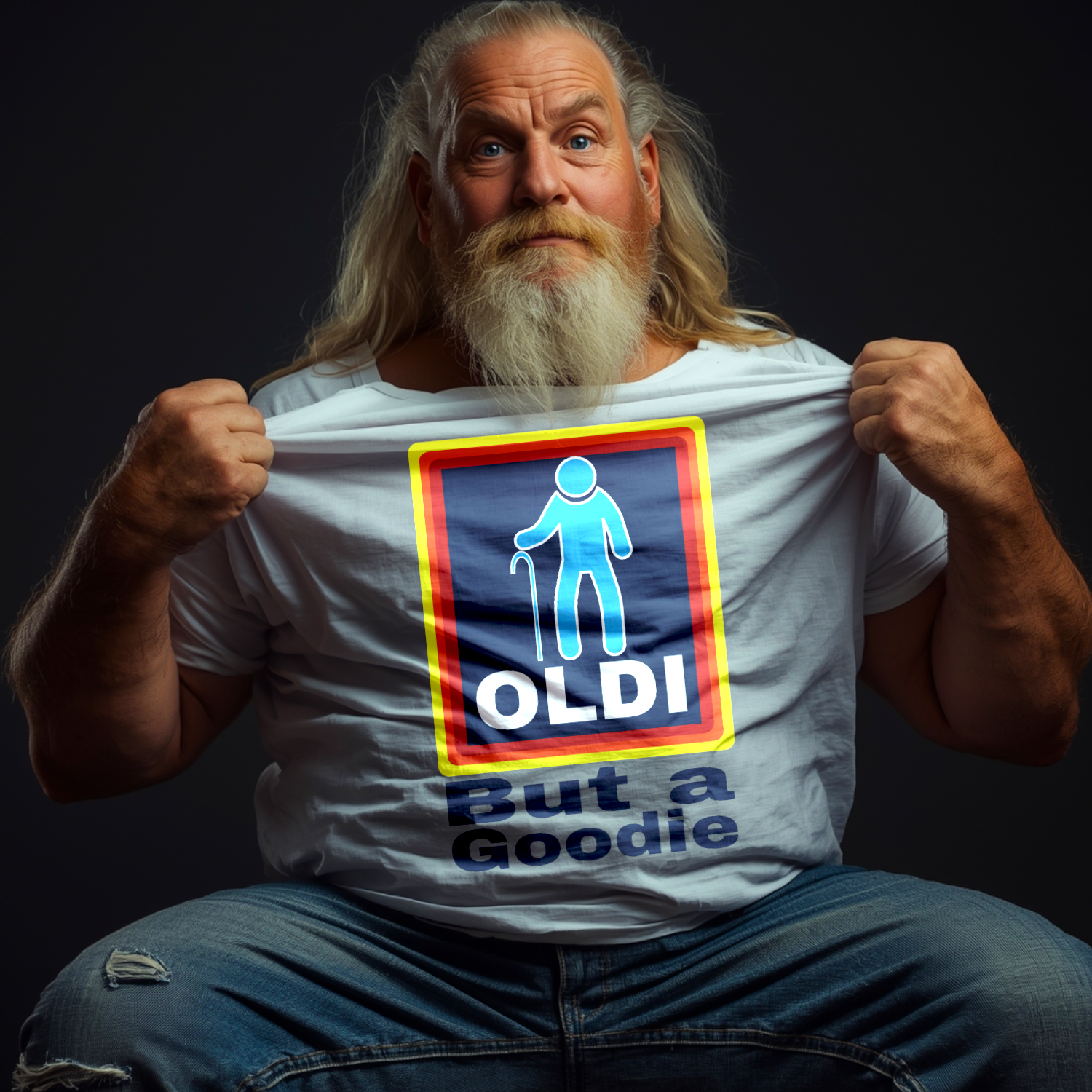 Oldi But a Goodie T-Shirt – Funny Retro Senior Gift Tee