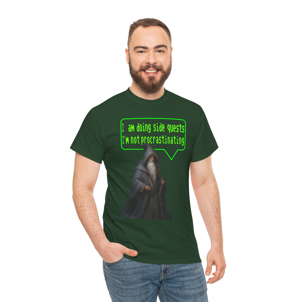 Gandalf "Doing Side Quests, Not Procrastinating" Graphic Tee