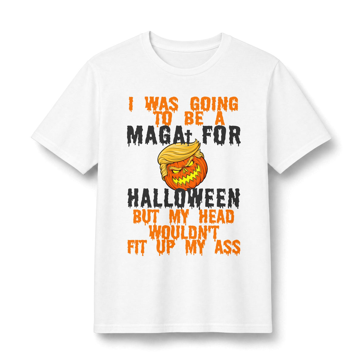 Halloween Magat T-Shirt – Funny Spooky Pumpkin Tee