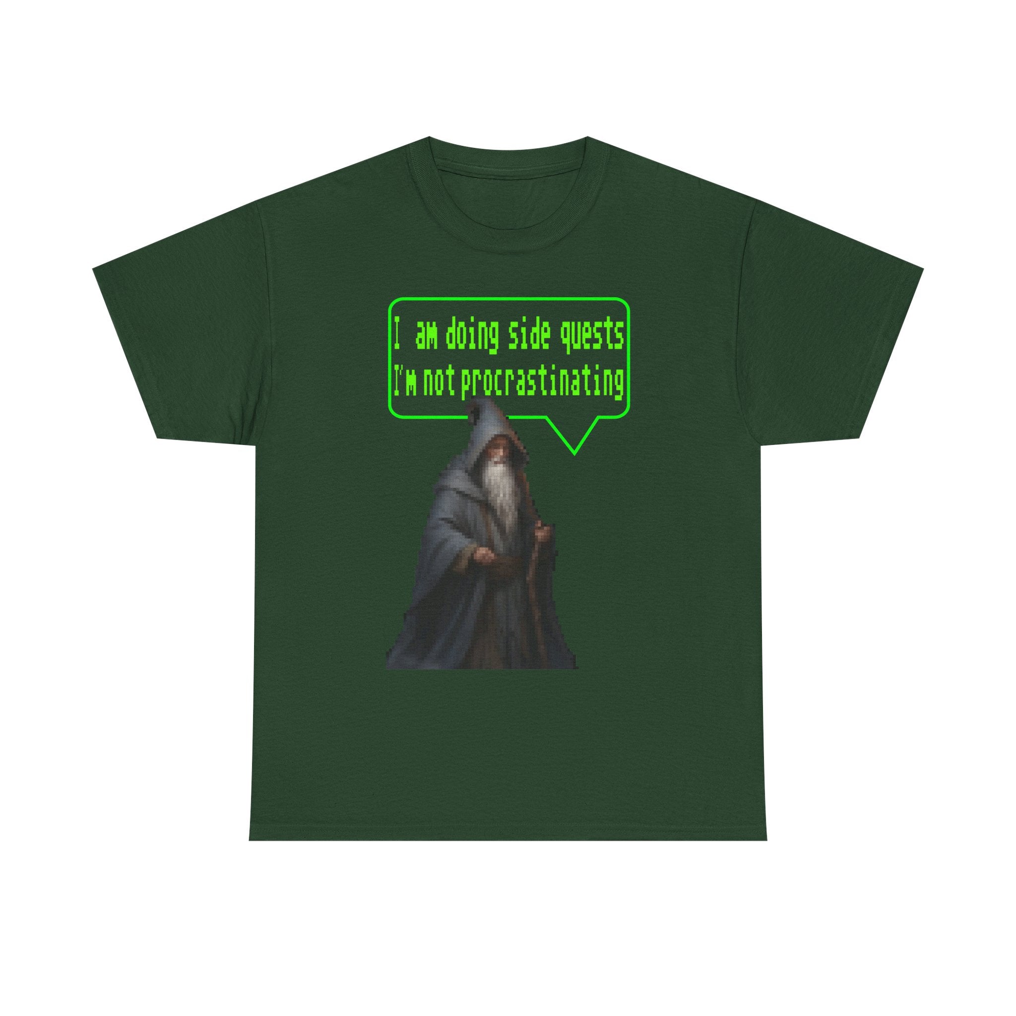 Gandalf "Doing Side Quests, Not Procrastinating" Graphic Tee
