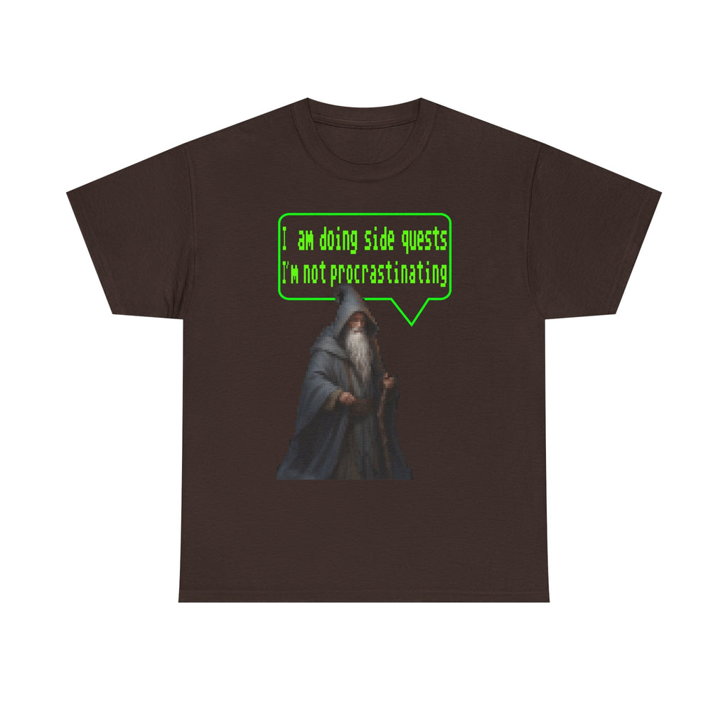 Gandalf "Doing Side Quests, Not Procrastinating" Graphic Tee