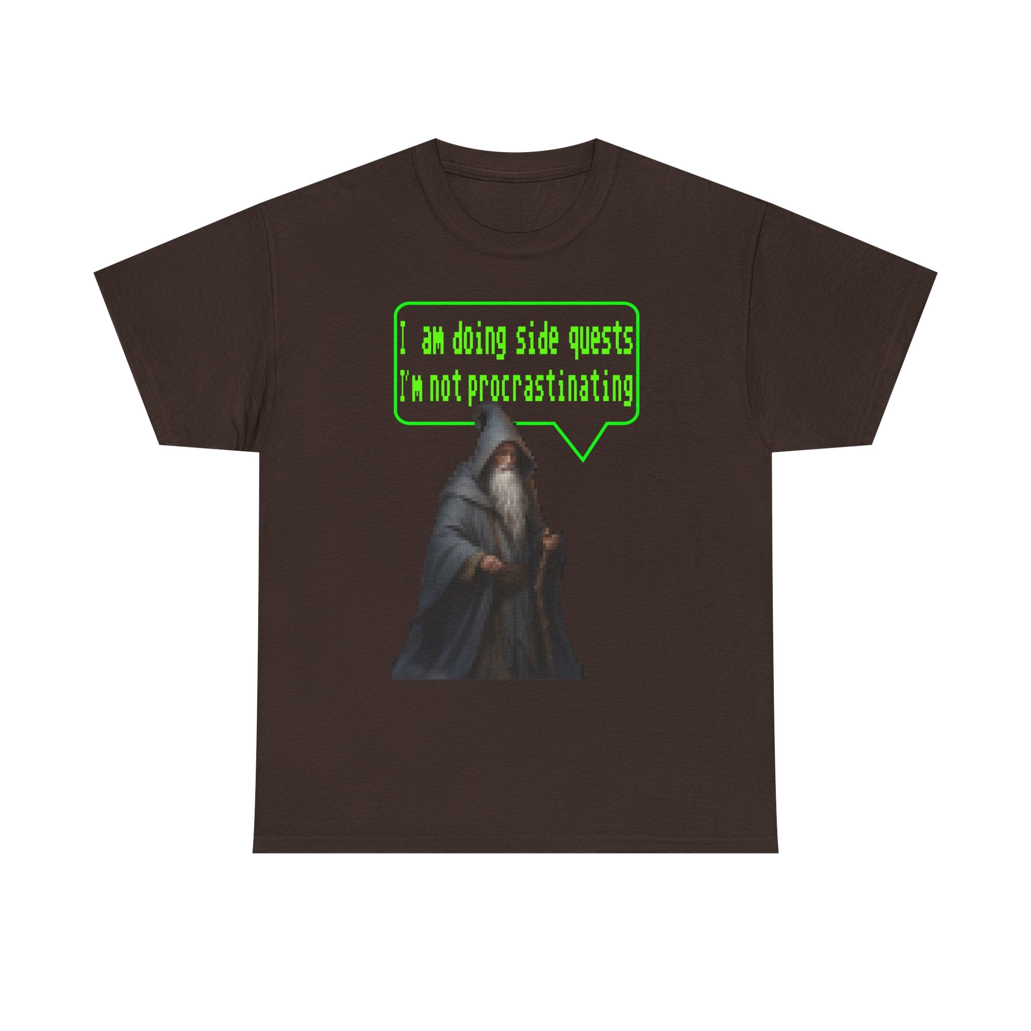 Gandalf "Doing Side Quests, Not Procrastinating" Graphic Tee