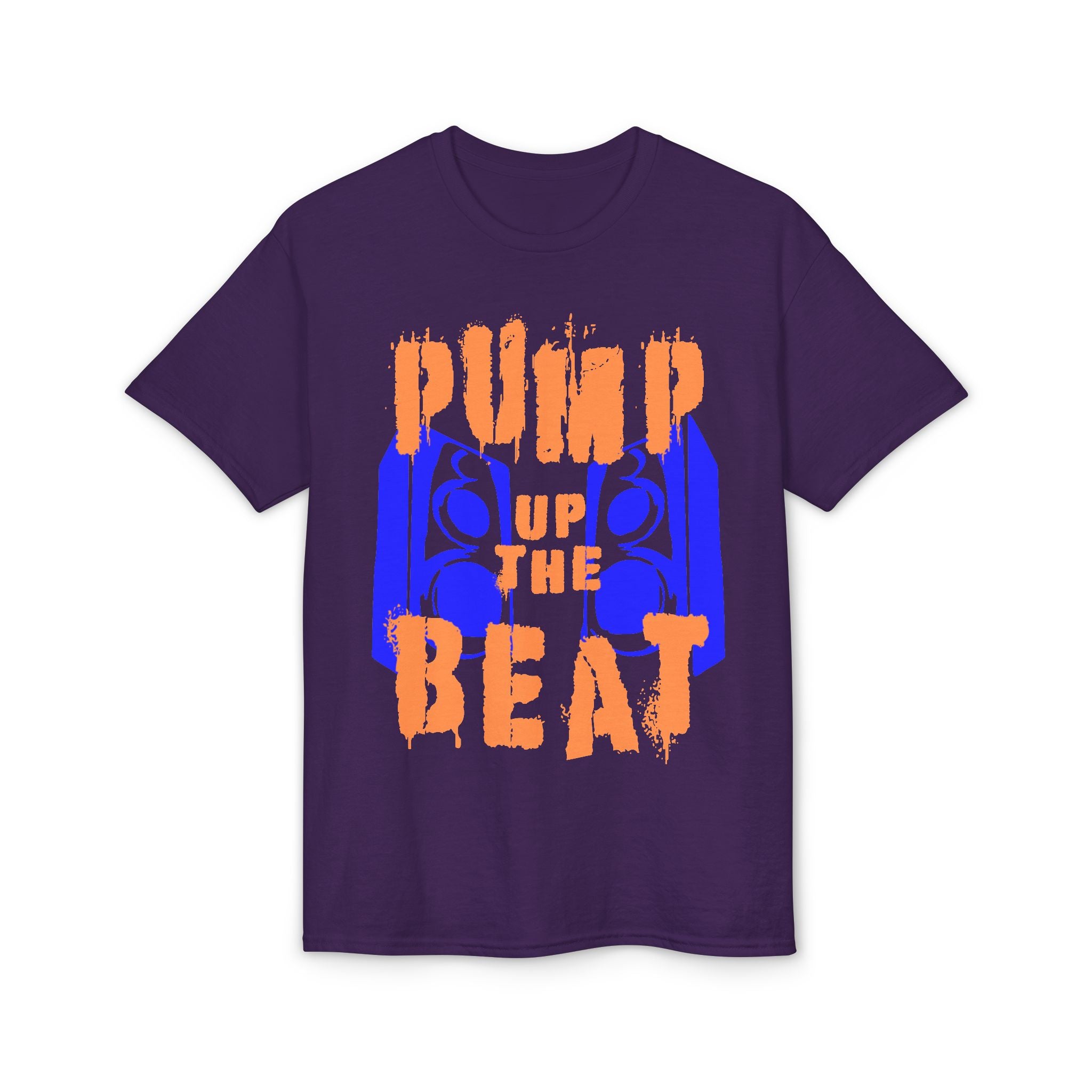 Pump Up the Beat T-Shirt — Retro Boombox Music Tee