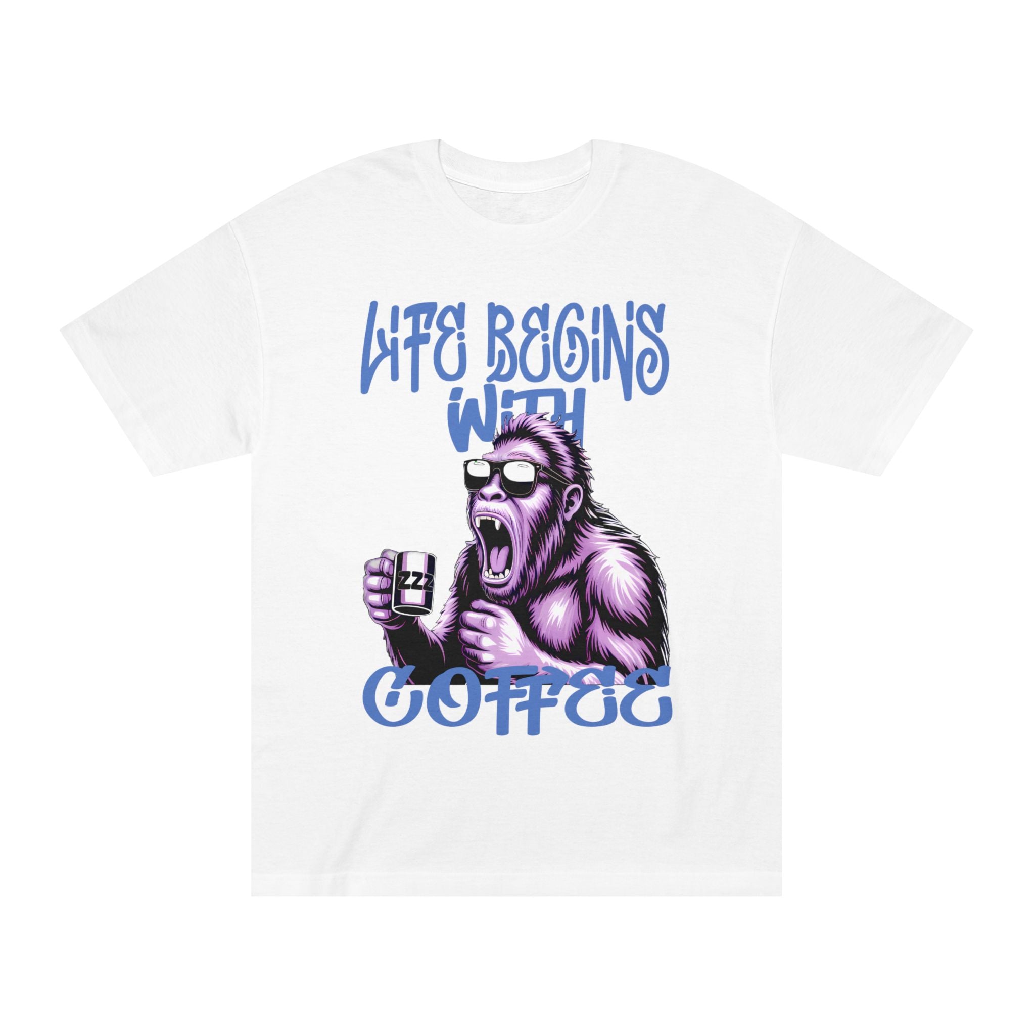 Coffee Ape — "Life Begins With Coffee"