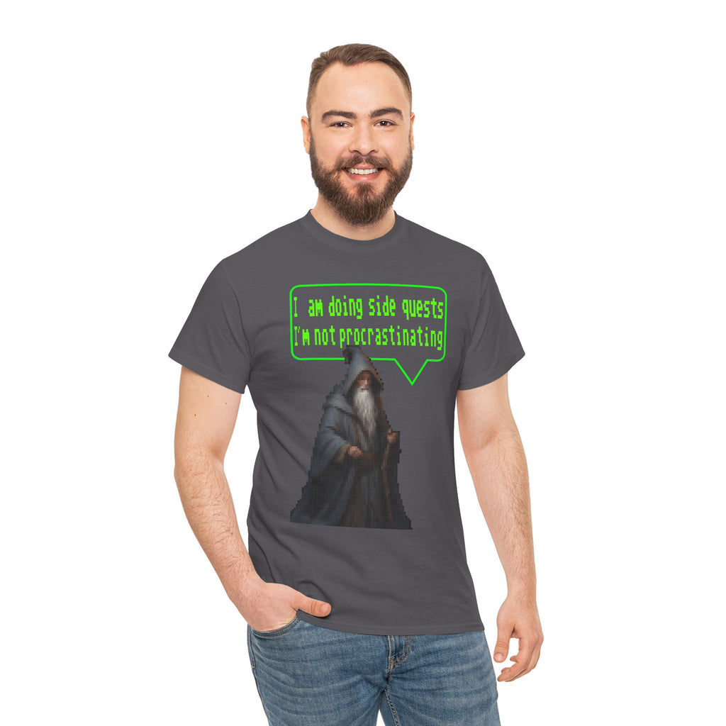 Gandalf "Doing Side Quests, Not Procrastinating" Graphic Tee