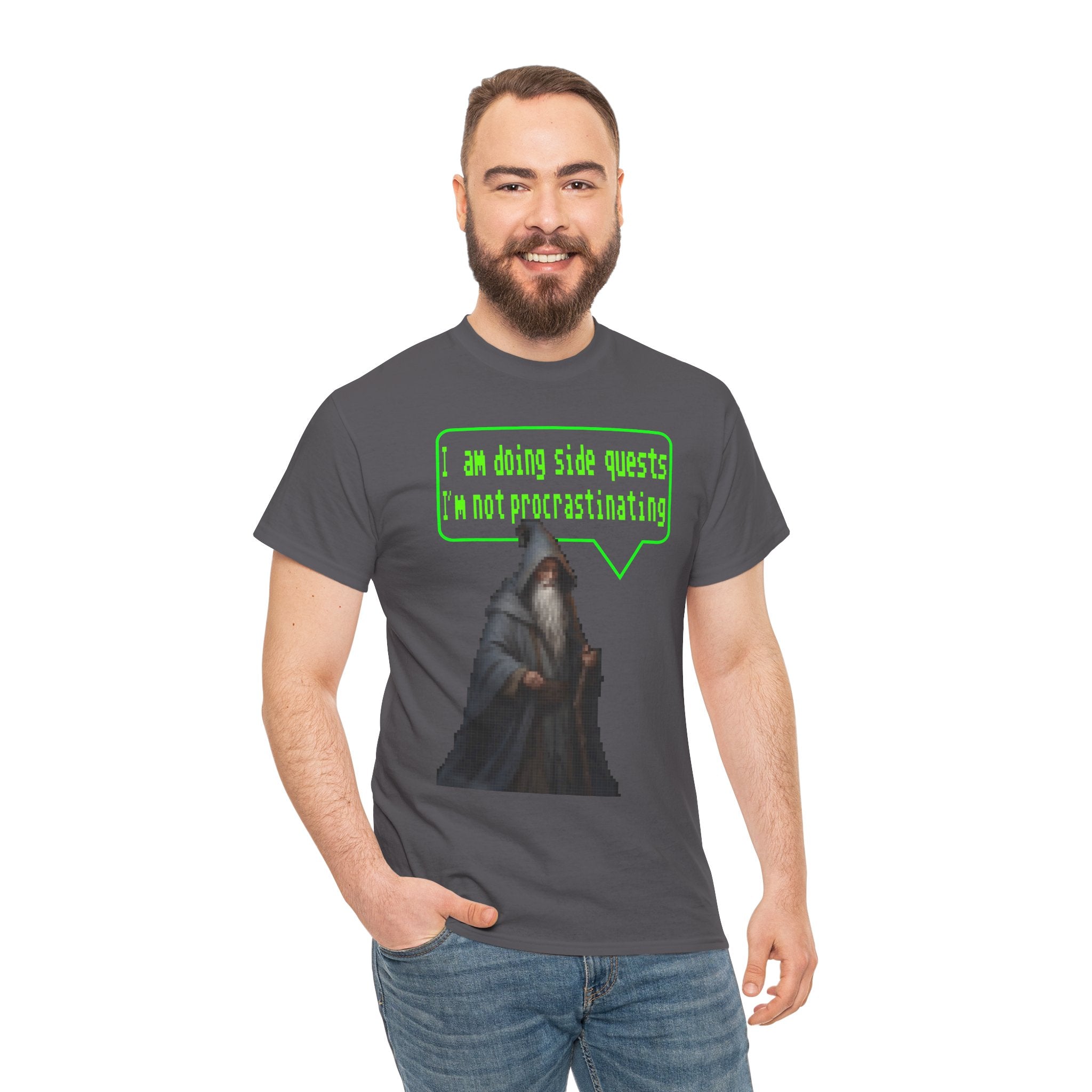 Gandalf "Doing Side Quests, Not Procrastinating" Graphic Tee