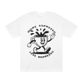 Coffee Tee — "Less Depresso More Espresso" Funny Coffee Shirt