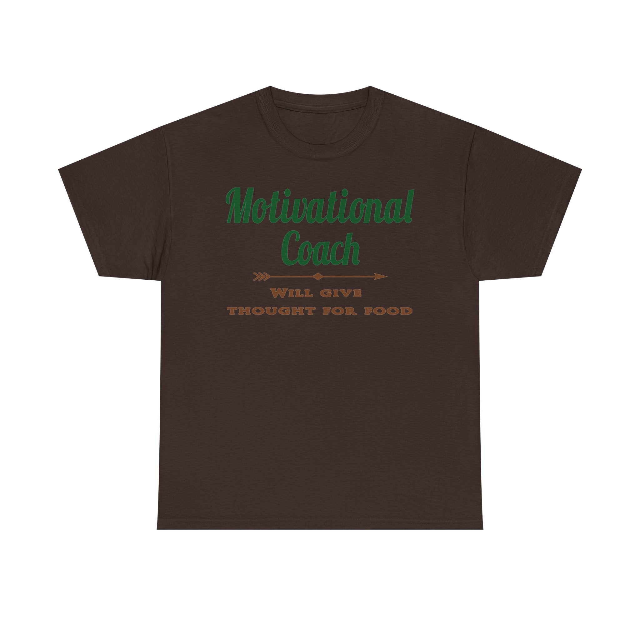 T-Shirt — Motivational Coach / "Hang In There" Alligator Graphic