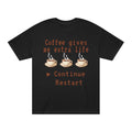 Coffee Gives Me Extra Life Tee — Retro Gamer Coffee