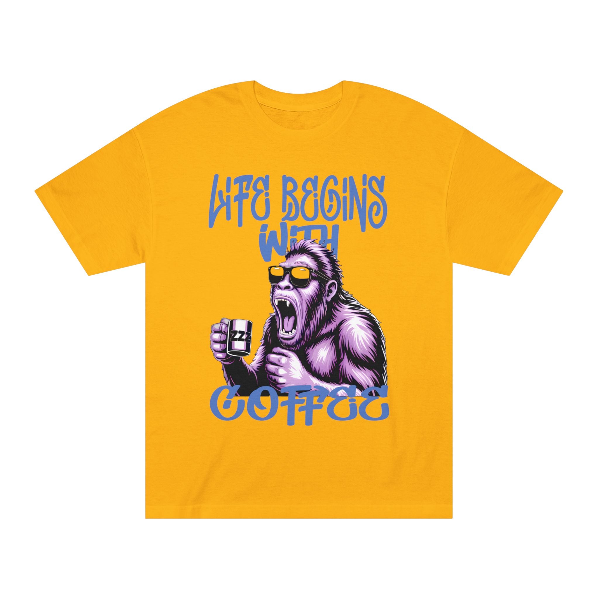 Coffee Ape — "Life Begins With Coffee"
