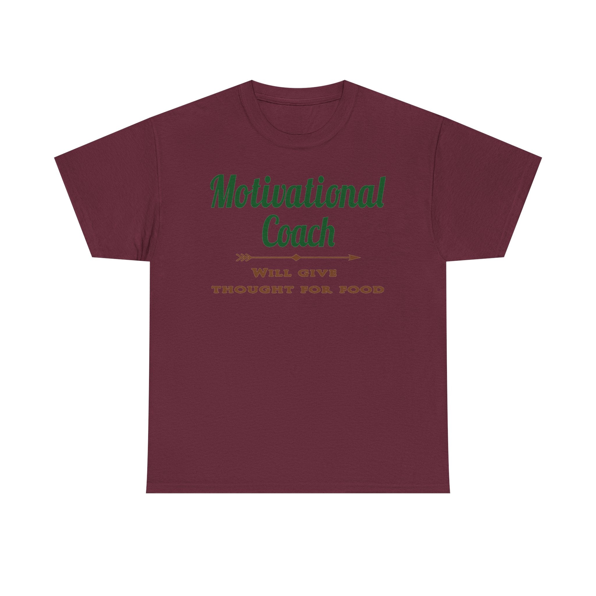 T-Shirt — Motivational Coach / "Hang In There" Alligator Graphic
