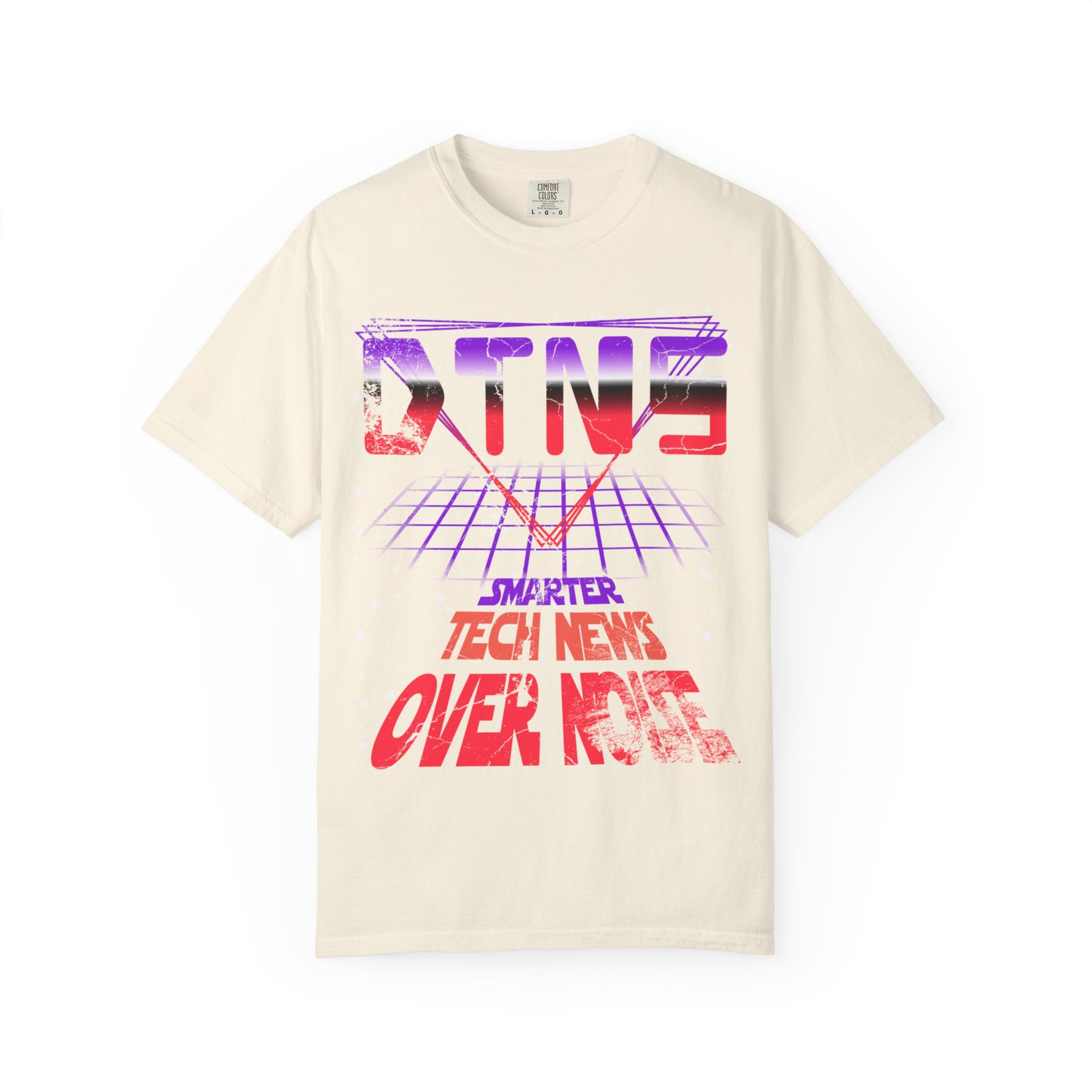 Retro Tech News T-Shirt — 'Smarter Tech News Over Noise' Graphic Tee