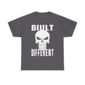 Built Different Skull T-Shirt — Bold Graphic Tee for Rebels & Motorheads