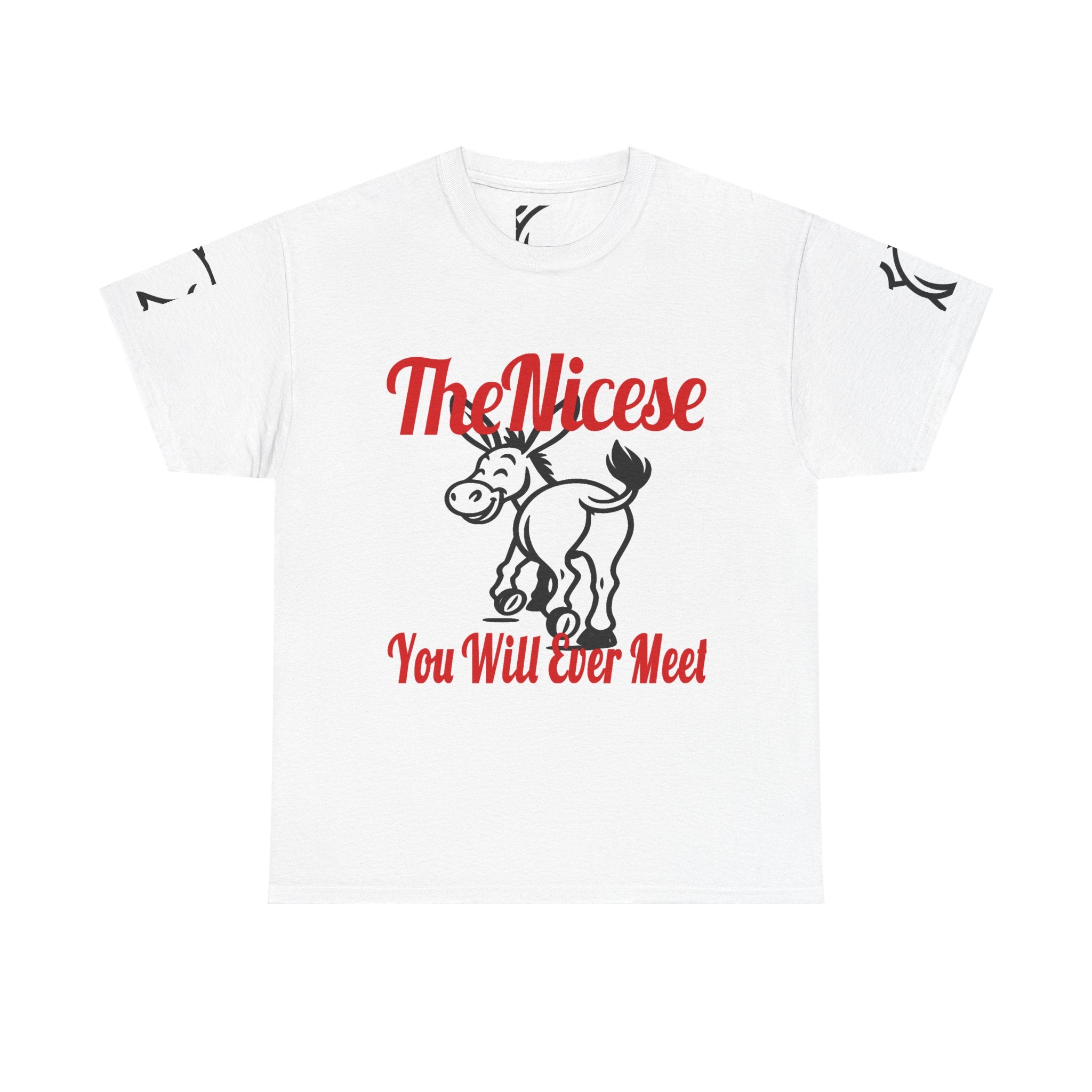 Nice Donkey T-Shirt — "The Nicest You Will Ever Meet" Funny Graphic Tee