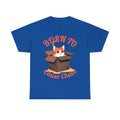 Cat T-Shirt — "Born to Cause Chaos" Cute Cat in Box Tee