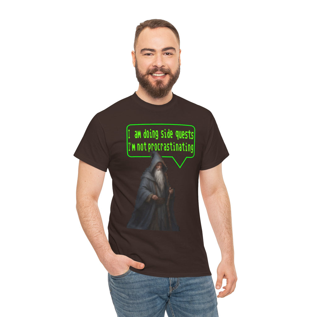 Gandalf "Doing Side Quests, Not Procrastinating" Graphic Tee